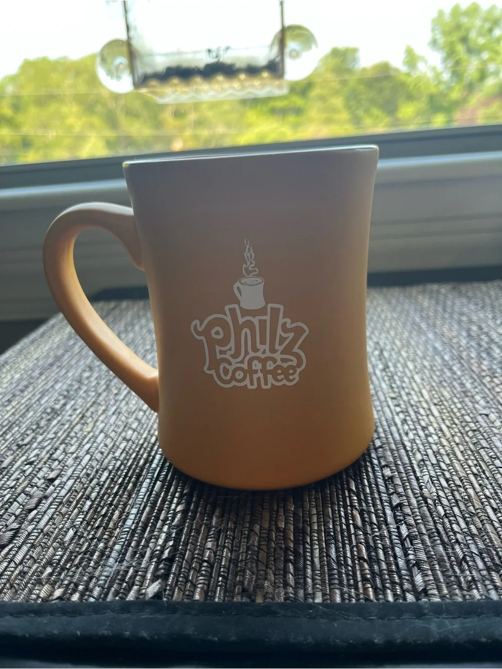 Mission Made Ceramic Mug in Matte Gold Color